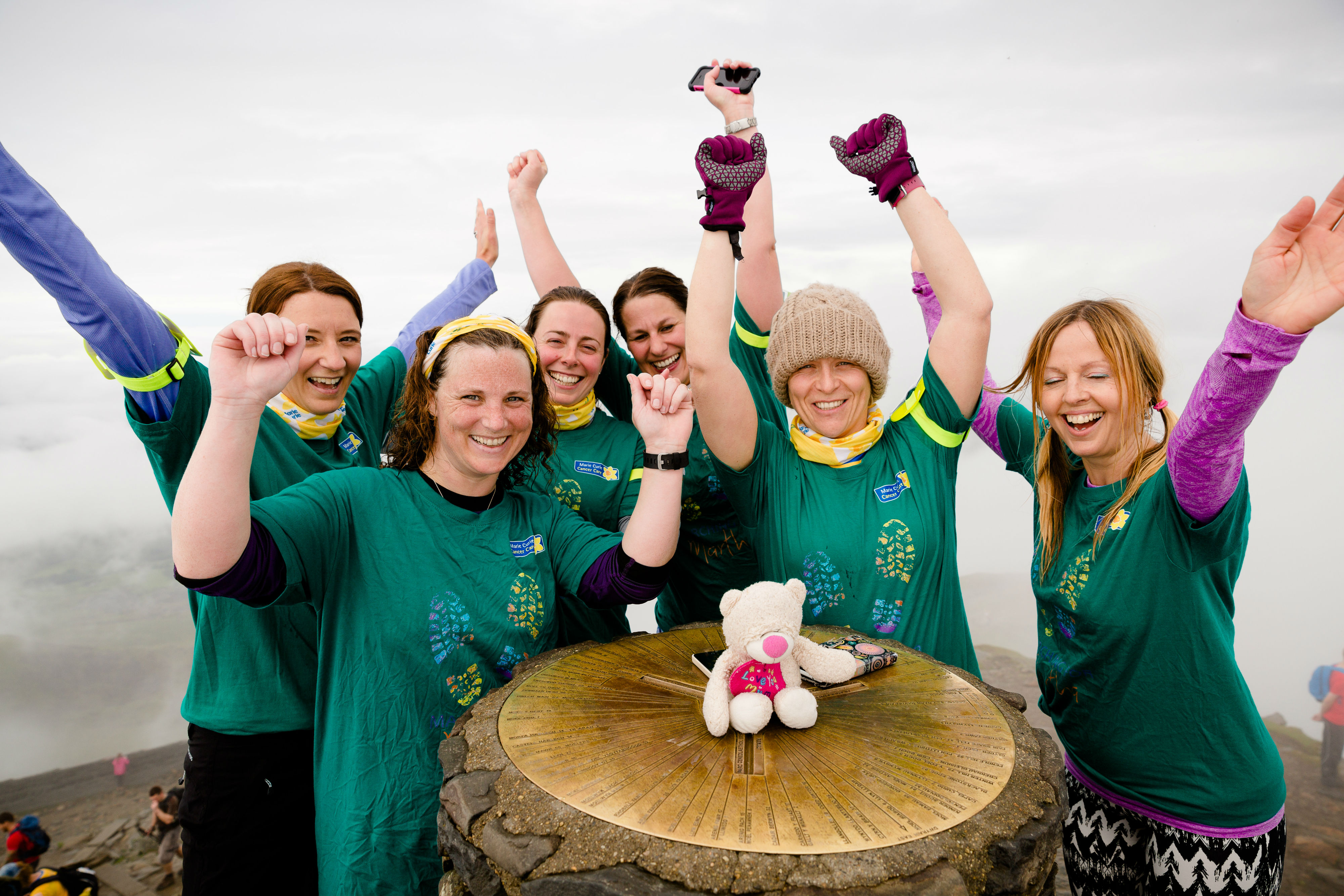 Marie Curie Snowdon Trek