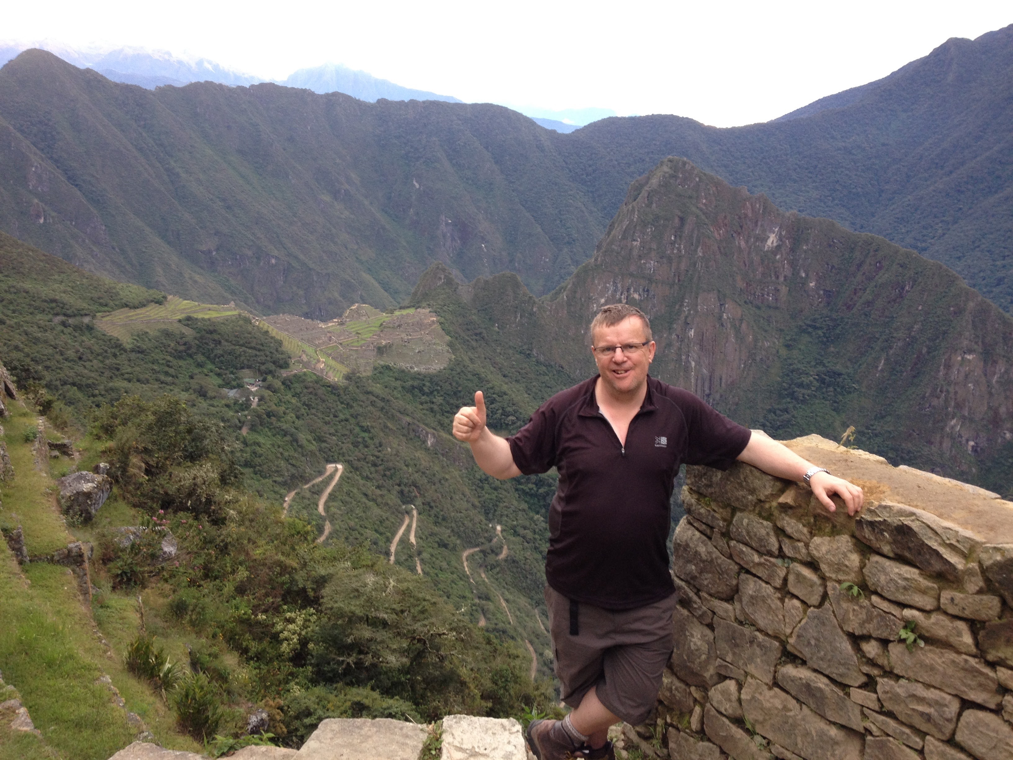 Marie Curie Supporter, Martin Booth, on the Machu Picchu Trek