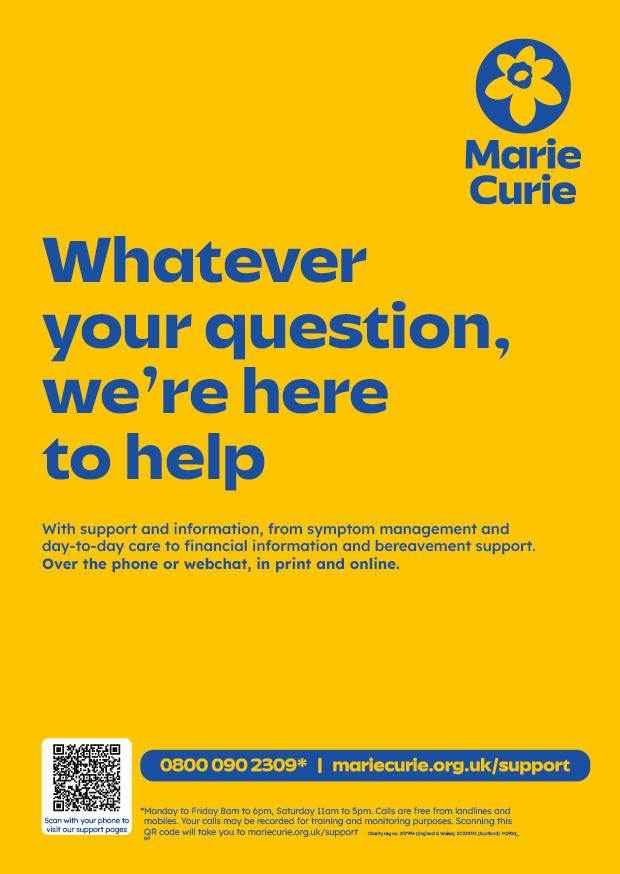 Publication image for information and support service poster