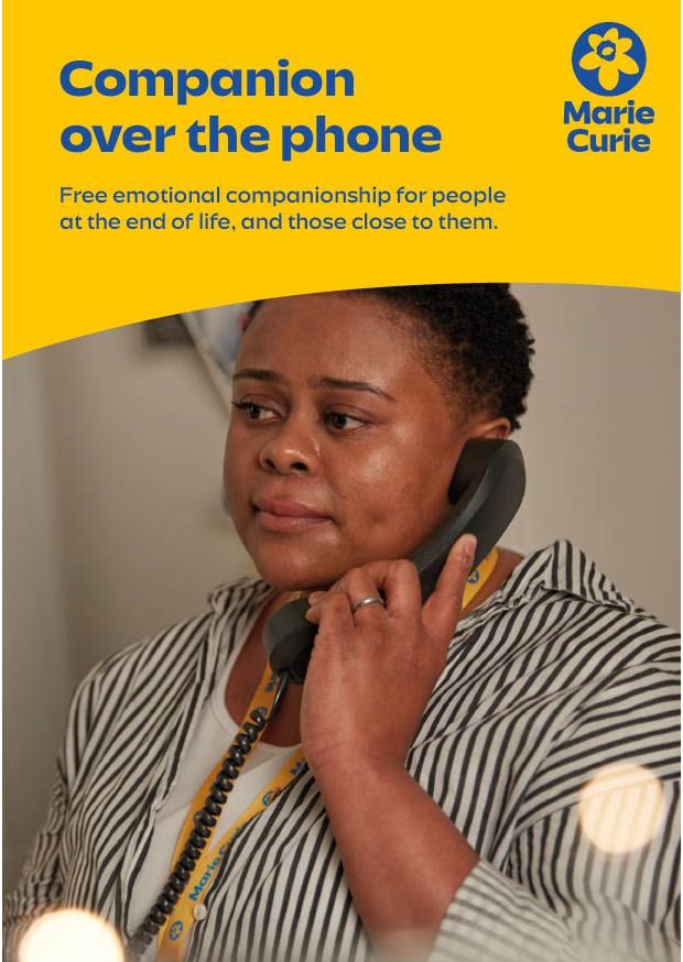 Publication image for companion over the phone leaflet