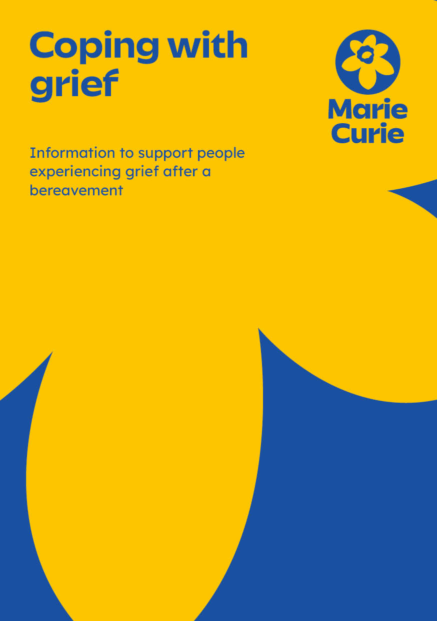 Publication image for coping with grief